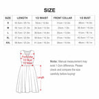 Sleeveless High Waist Dress(All-Over Printing)