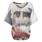 180gsm V-Neck Short Sleeve Top(All-Over Printing)