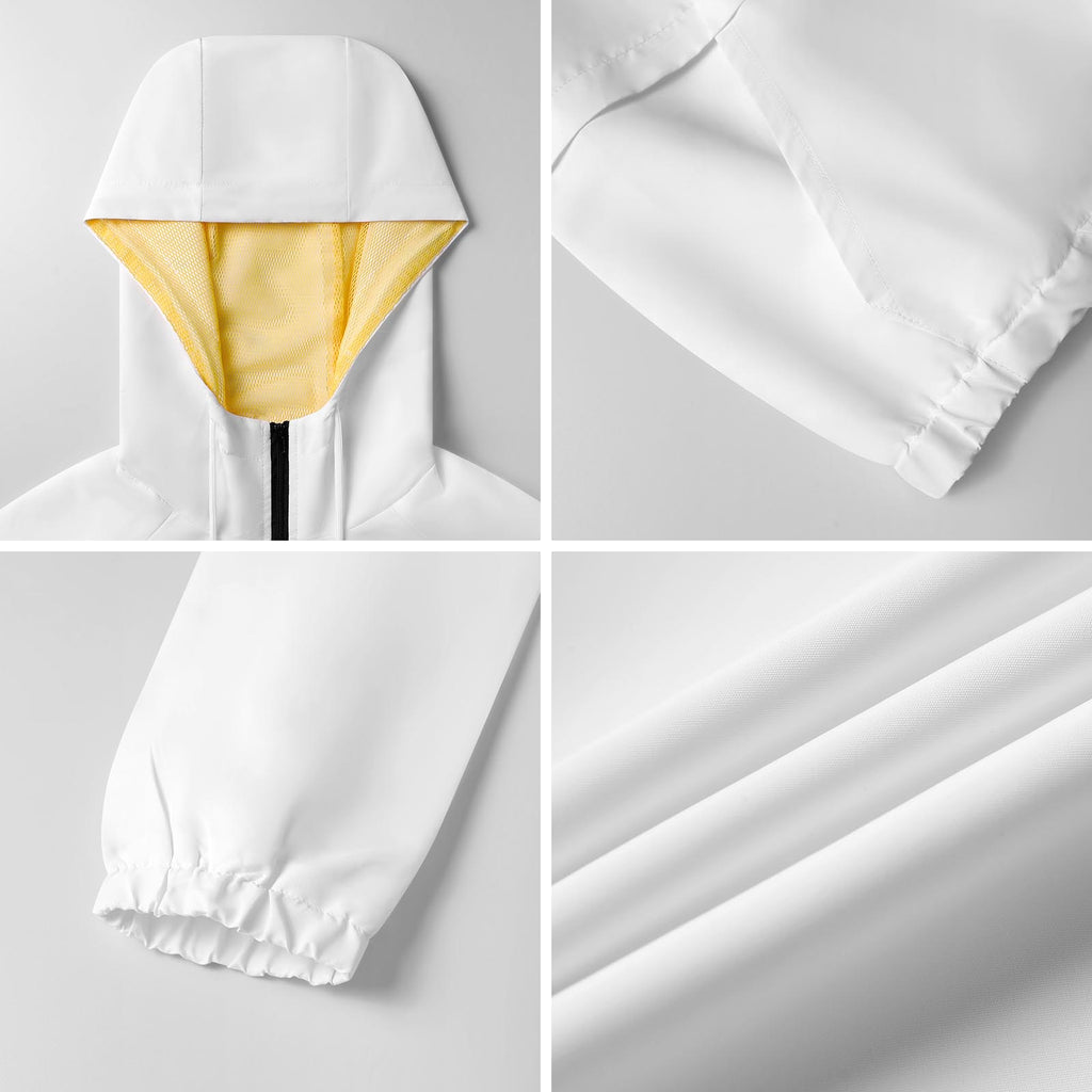 Double-Layered Hoodie with Pockets(All-Over Printing)