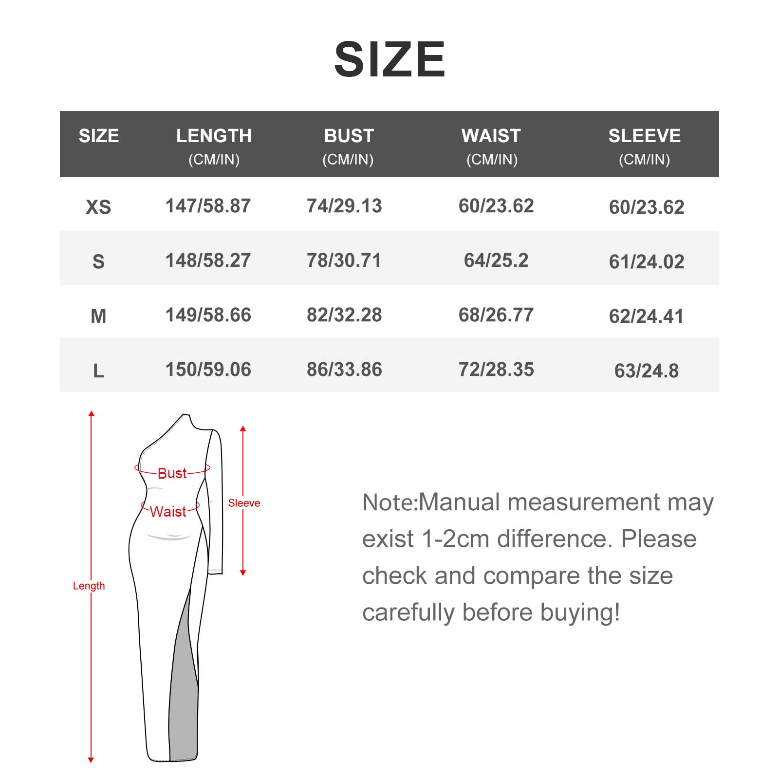 One Shoulder Split Dress(All-Over Printing)