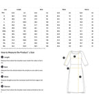 Round Neck 3/4 Sleeve Long Dress(All-Over Printing)