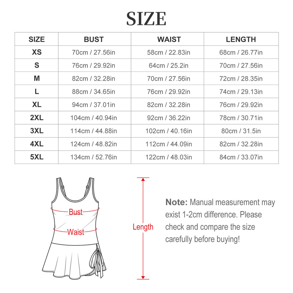 180gm Short Cami Dress(All-Over Printing)