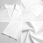 180gsm V-neck Dress for Women(All-Over Printing)